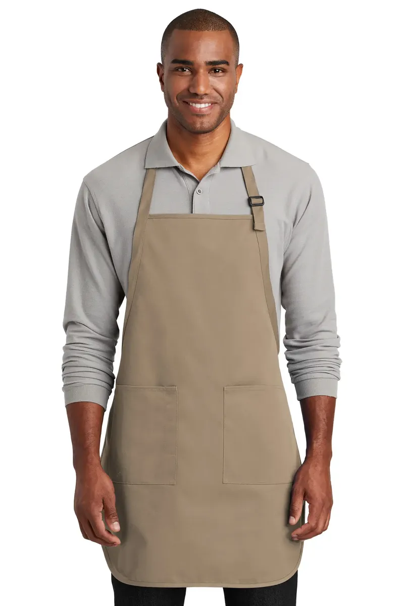 Port Authority ® Full-Length Two-Pocket Bib Apron. A600 - additional view 2
