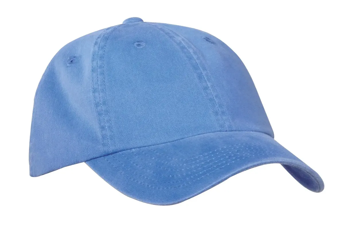 Port Authority® Garment-Washed Cap.  PWU - additional view 2