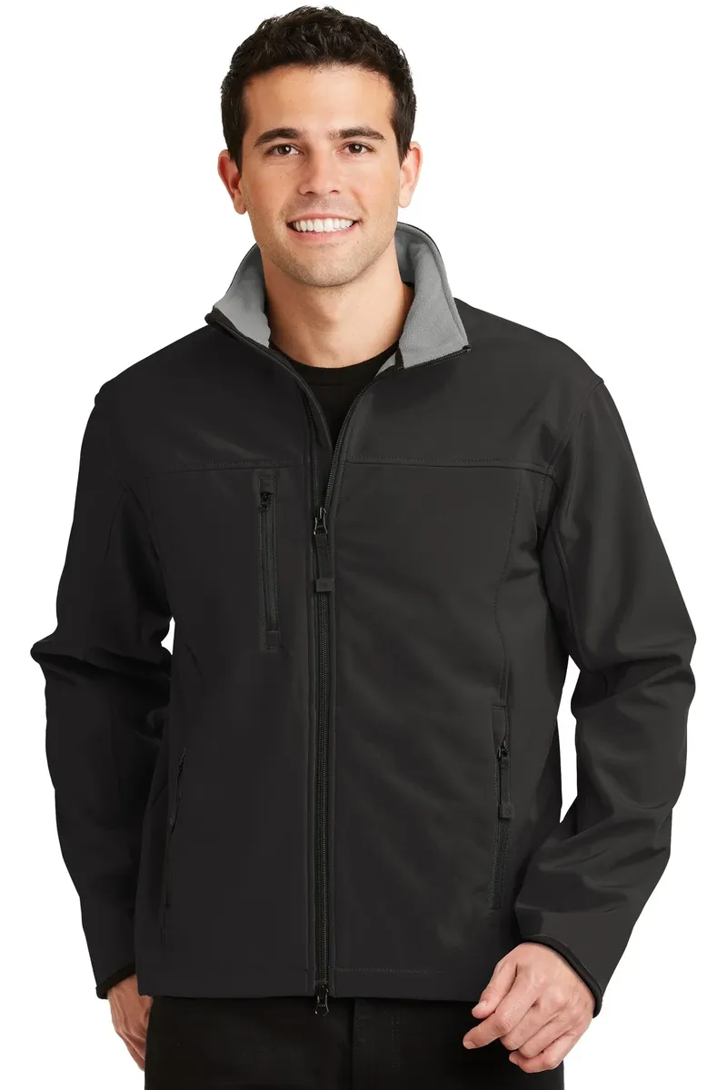 Port Authority® Glacier® Soft Shell Jacket.  J790 - additional view 1