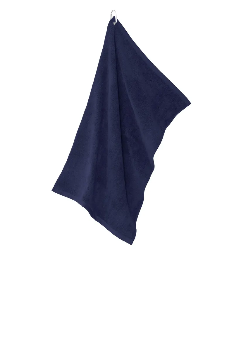 Port Authority® Grommeted Microfiber Golf Towel. TW530 - additional view 5