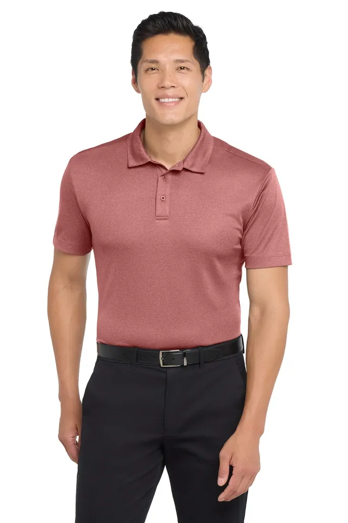Port Authority ® Heathered Silk Touch  Performance Polo. K542 - additional view 1