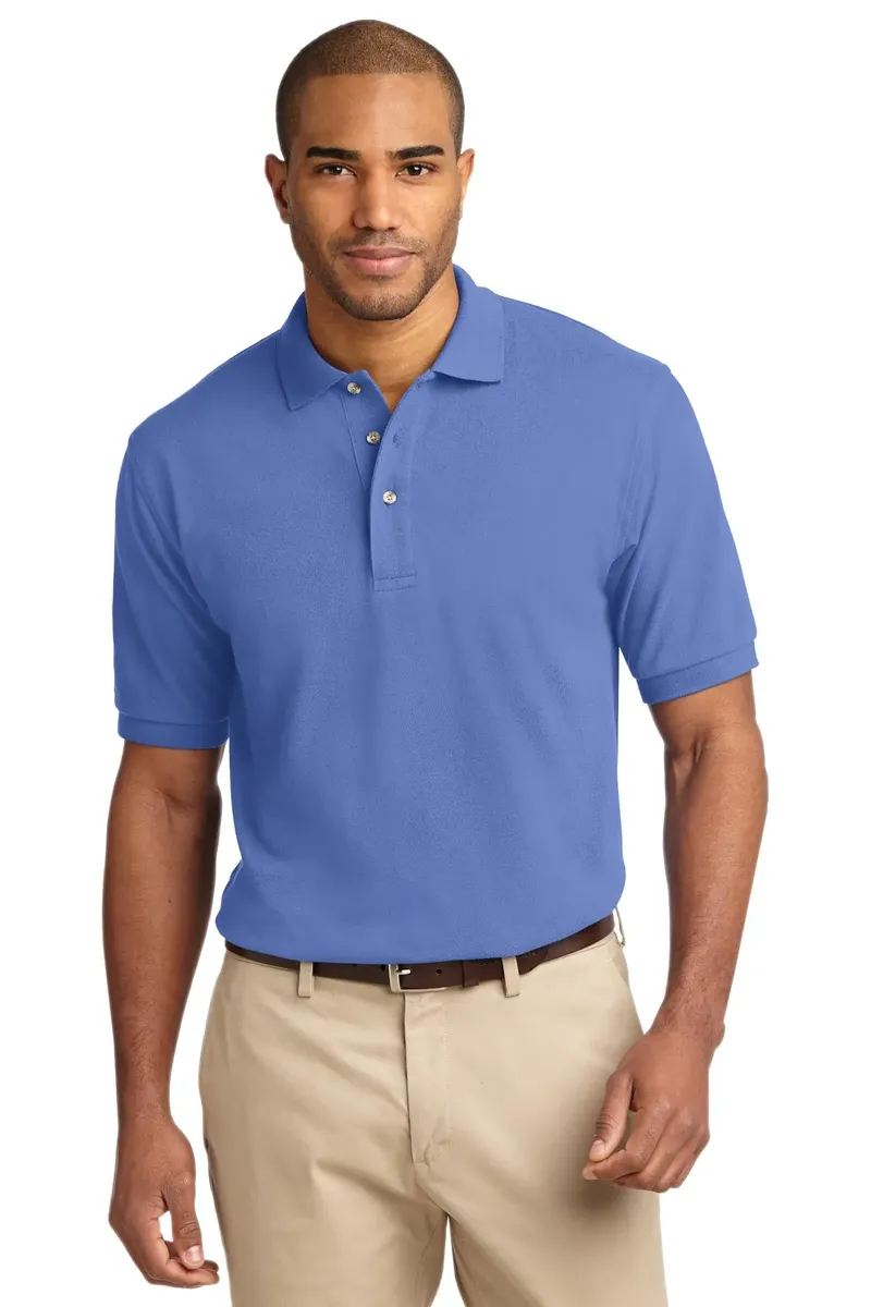 Port Authority® Heavyweight Cotton Pique Polo.  K420 - additional view 12
