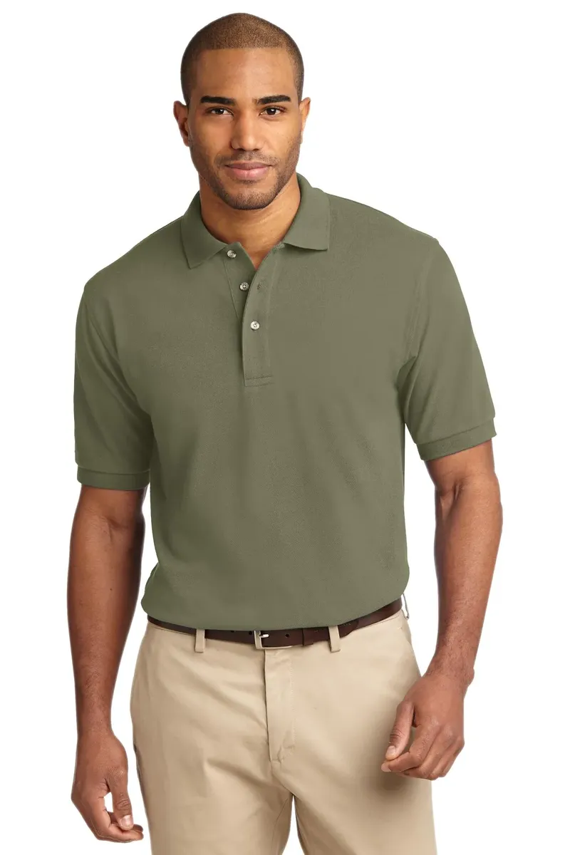 Port Authority® Heavyweight Cotton Pique Polo.  K420 - additional view 19
