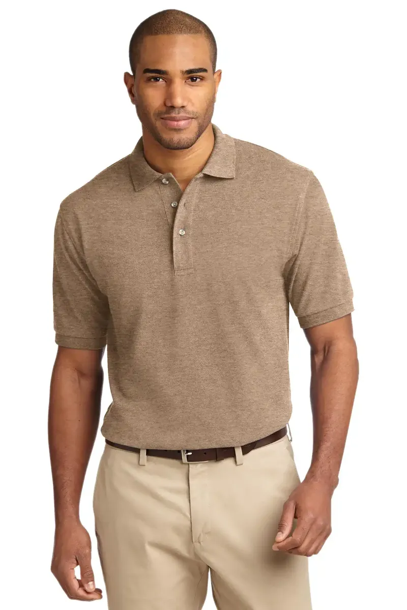 Port Authority® Heavyweight Cotton Pique Polo.  K420 - additional view 3