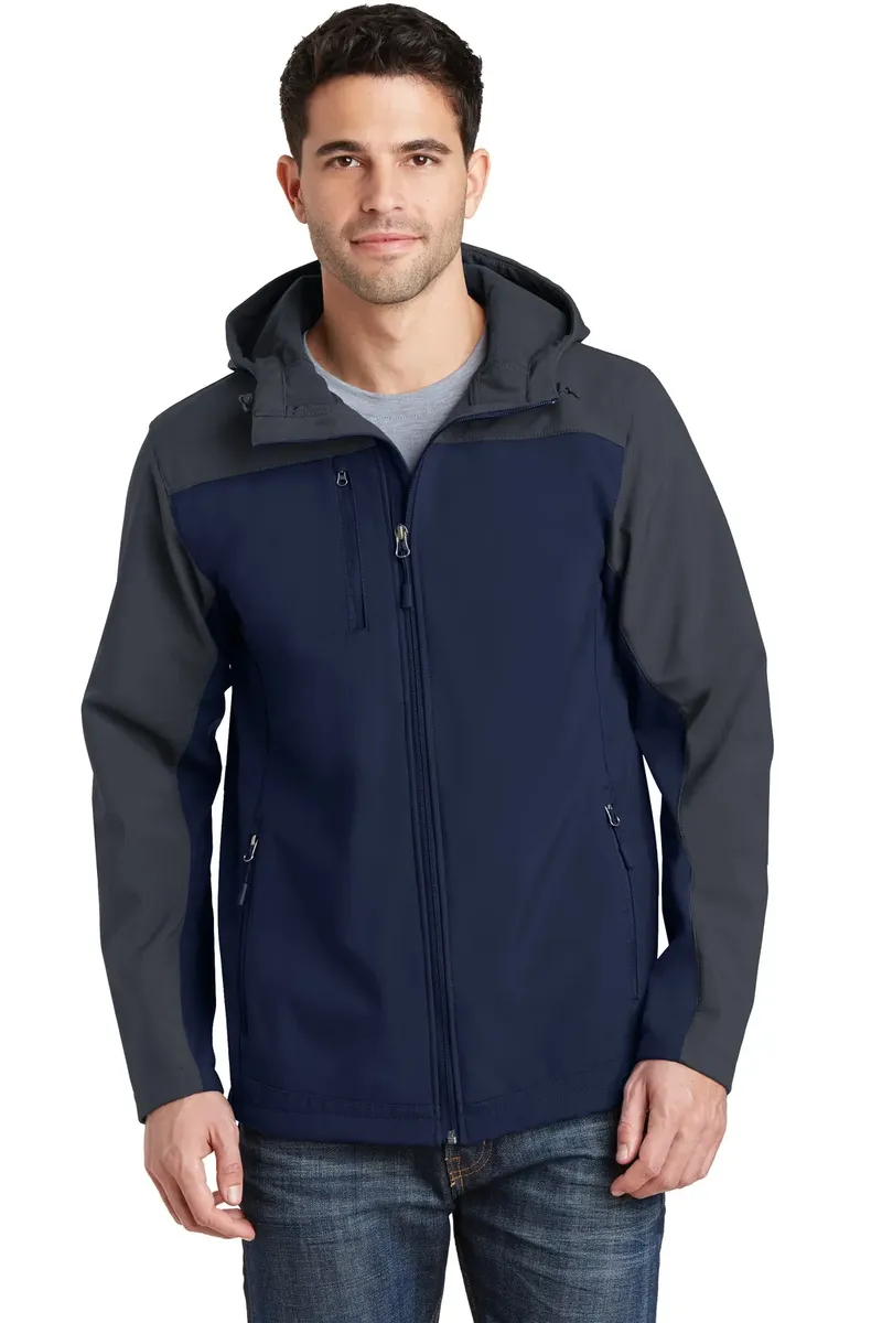 Port Authority® Hooded Core Soft Shell Jacket. J335 - additional view 1