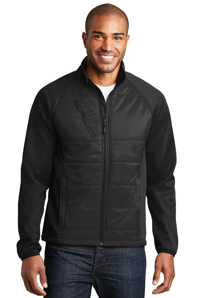 Port Authority® Hybrid Soft Shell Jacket. J787 - additional view 2