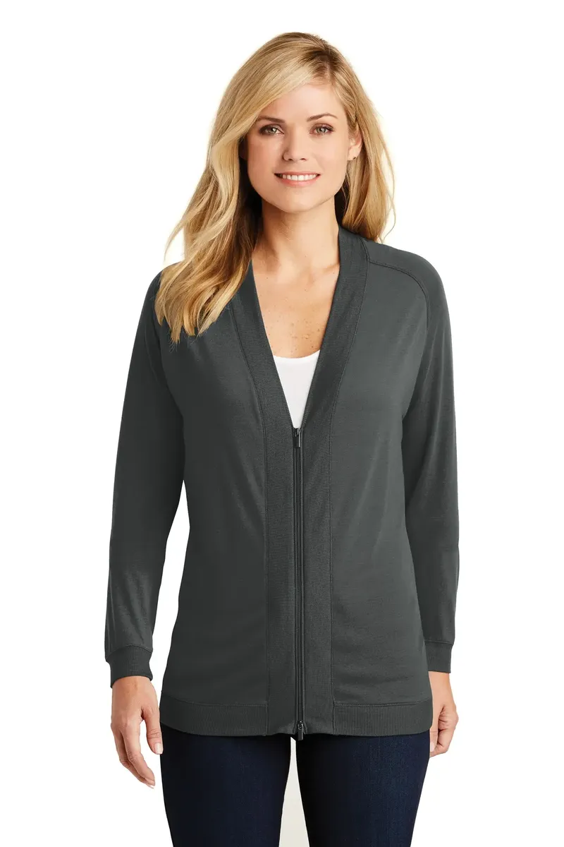 Port Authority® Ladies Concept Bomber Cardigan. LK5431