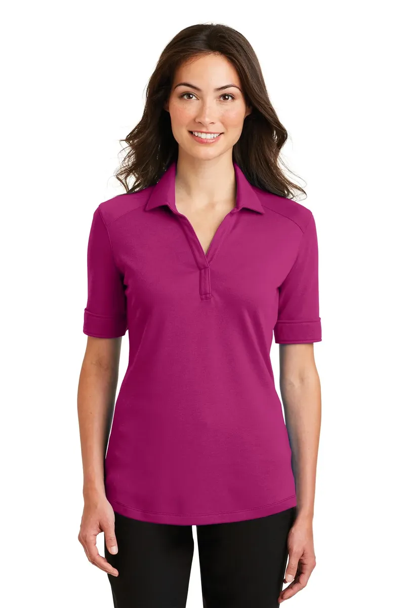 Port Authority® Ladies Silk Touch Interlock Performance Polo. L5200