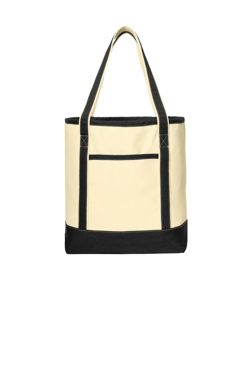 Port Authority® Large Cotton Canvas Tote. BG413 - additional view 1