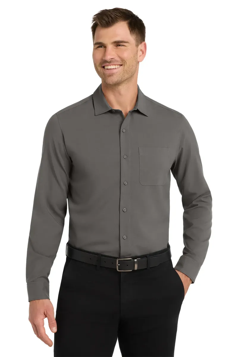 Port Authority ® Long Sleeve Performance Staff Shirt W401 - additional view 3