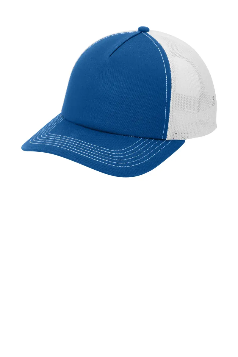Port Authority® Low-Profile Snapback 5-Panel Trucker Cap C115LP - additional view 1