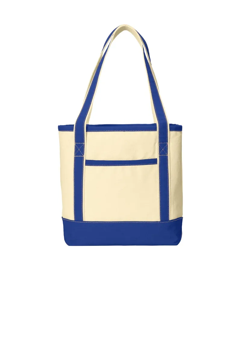 Port Authority® Medium Cotton Canvas Tote. BG412