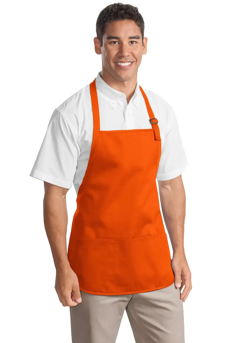 Port Authority® Medium-Length Apron with Pouch Pockets.  A510 - additional view 5