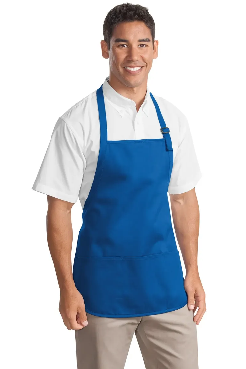 Port Authority® Medium-Length Apron with Pouch Pockets.  A510 - additional view 6