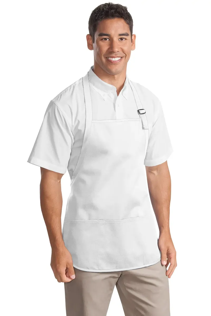 Port Authority® Medium-Length Apron with Pouch Pockets.  A510 - additional view 7