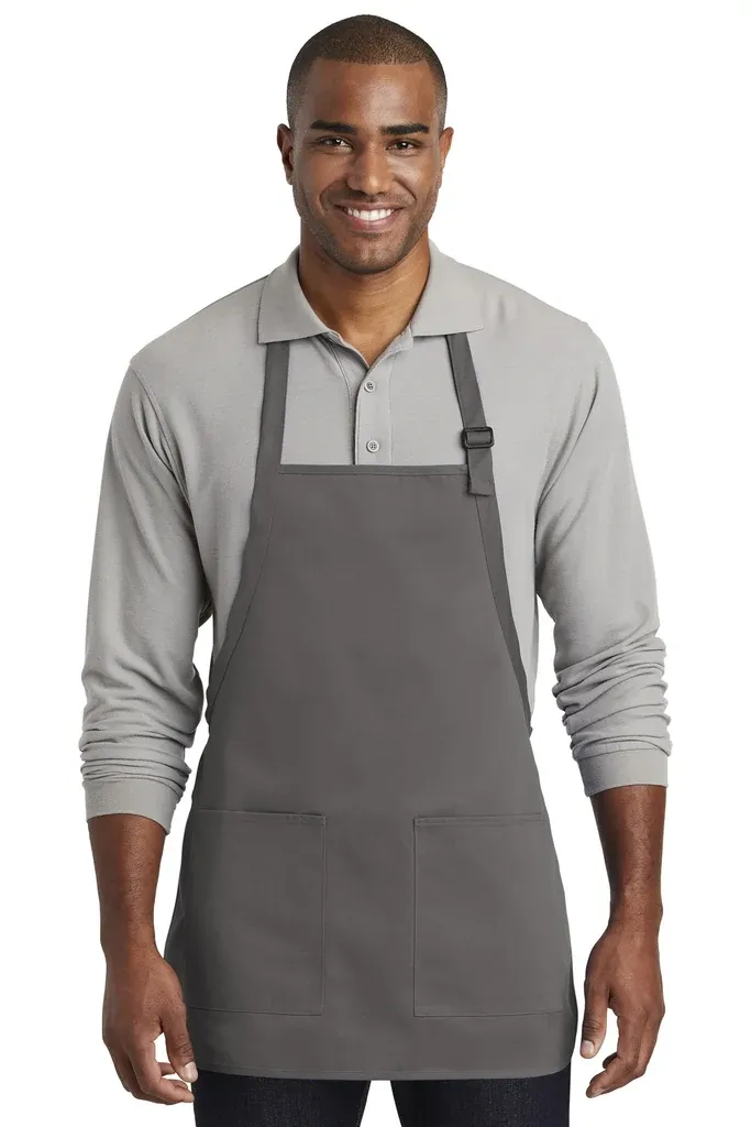 Port Authority ® Medium-Length Two-Pocket Bib Apron. A601 - additional view 3