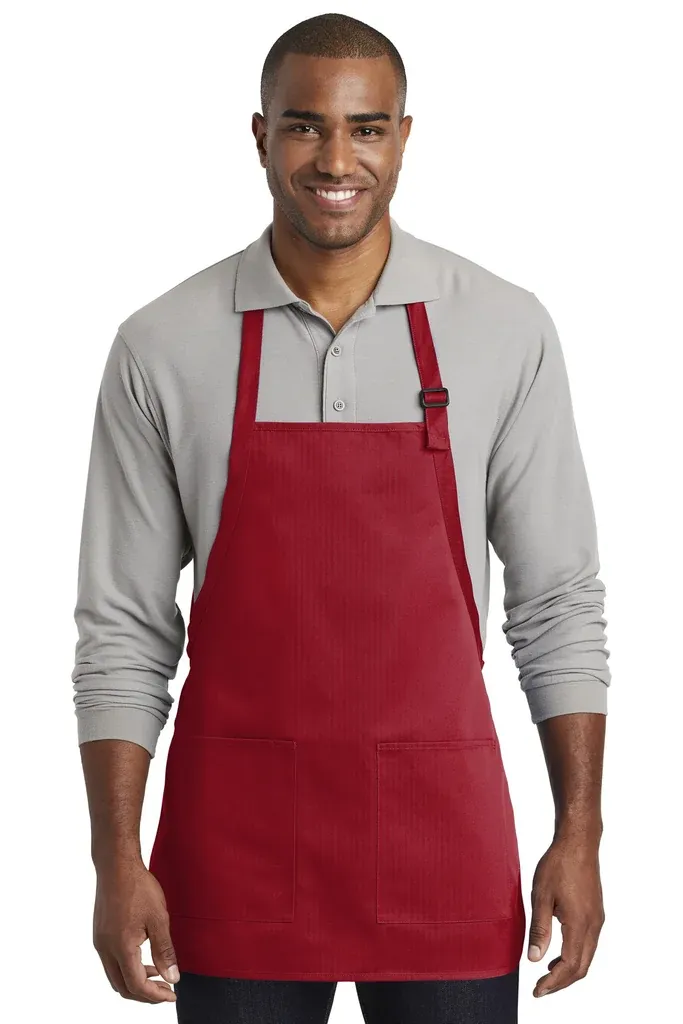 Port Authority ® Medium-Length Two-Pocket Bib Apron. A601 - additional view 4