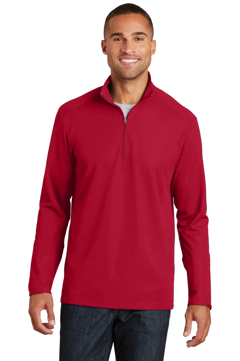 Port Authority® Pinpoint Mesh 1/2-Zip. K806 - additional view 6
