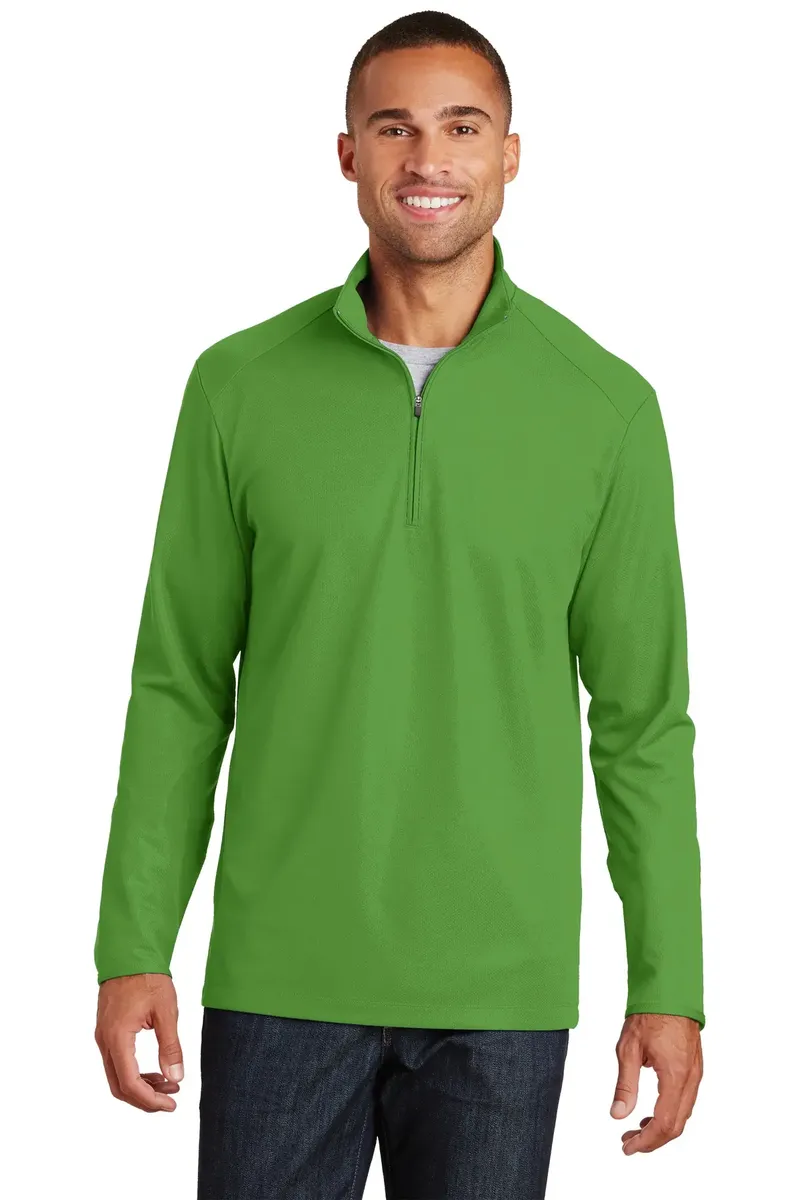Port Authority® Pinpoint Mesh 1/2-Zip. K806 - additional view 1