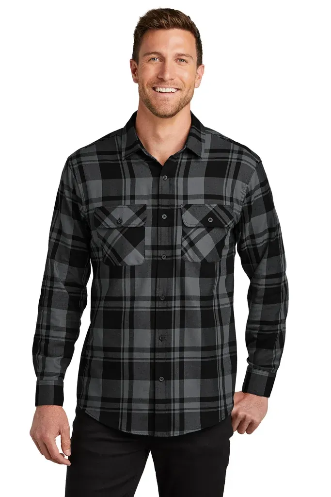 Port Authority® Plaid Flannel Shirt. W668 - additional view 7