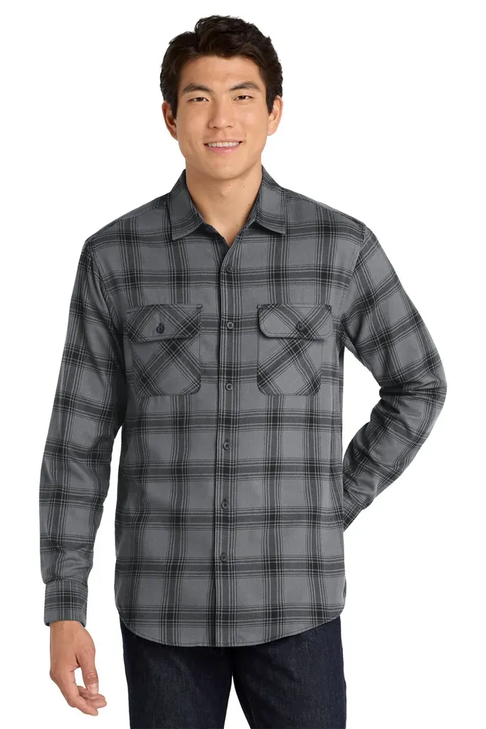 Port Authority® Plaid Flannel Shirt. W668 - additional view 2