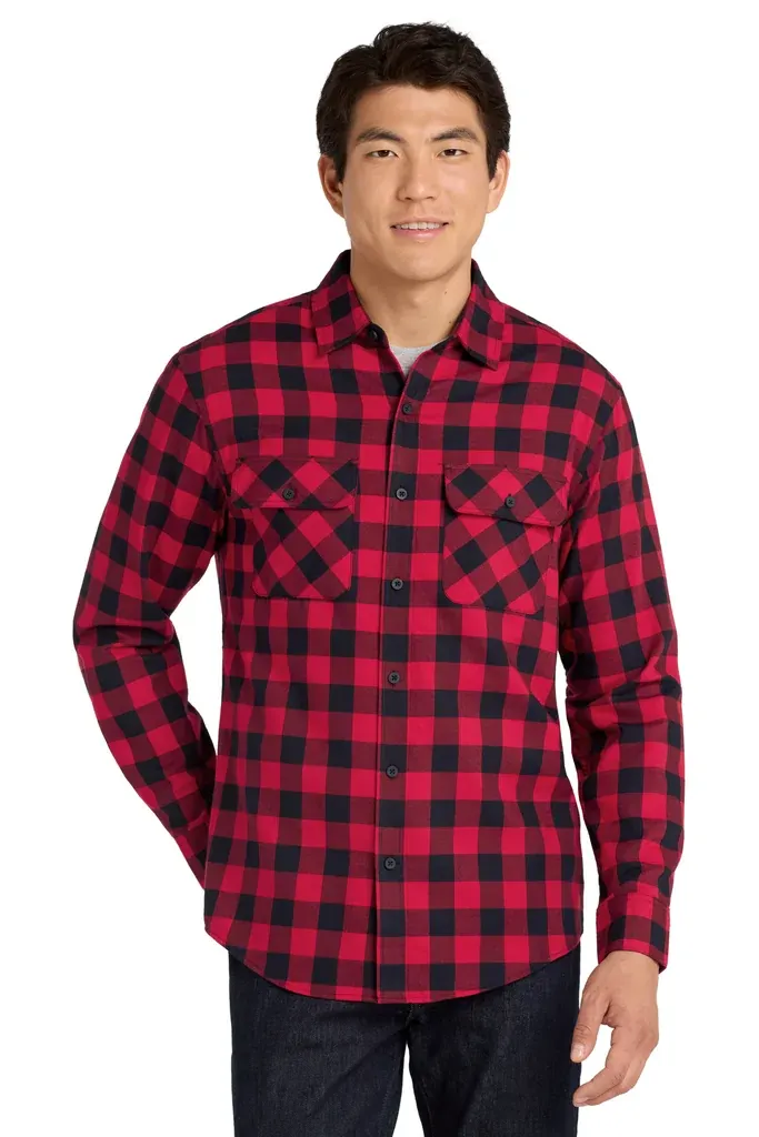 Port Authority® Plaid Flannel Shirt. W668 - additional view 6