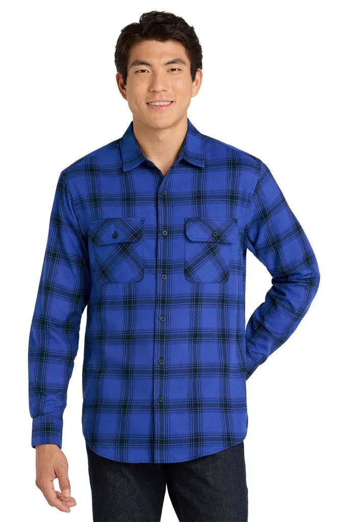 Port Authority® Plaid Flannel Shirt. W668 - additional view 3