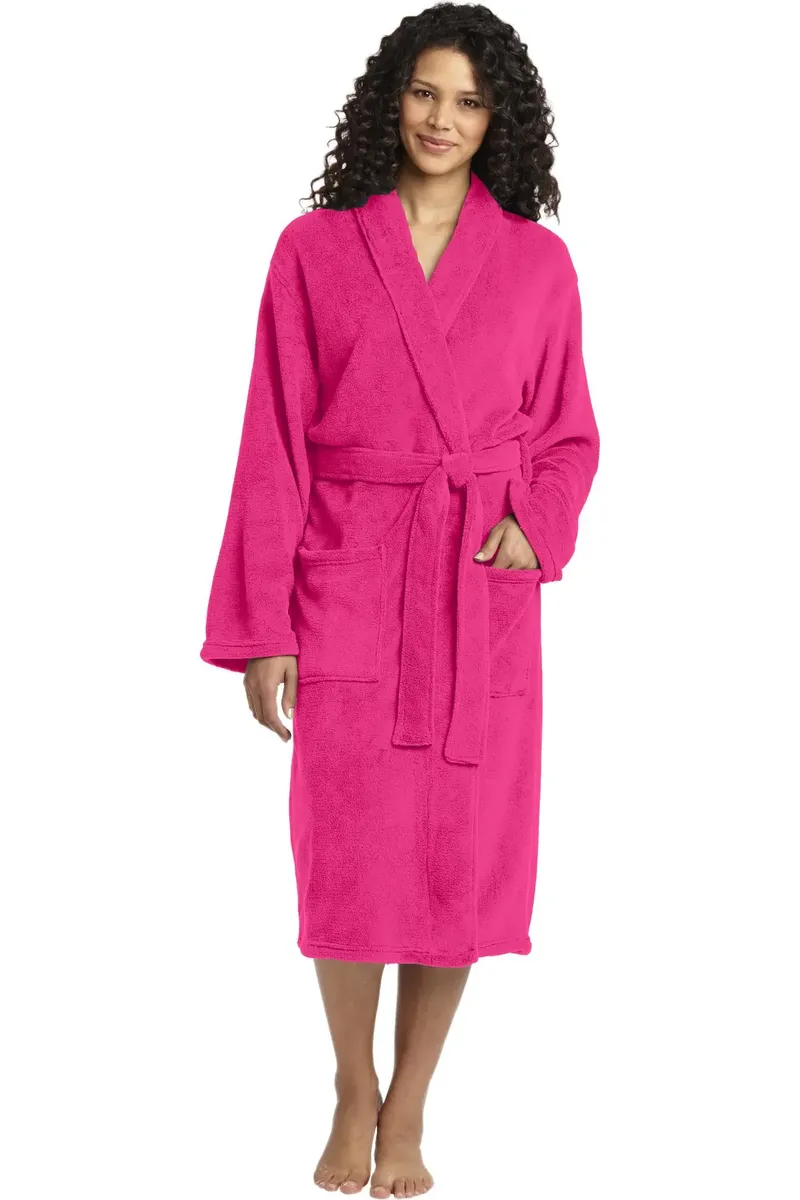 Port Authority® Plush Microfleece Shawl Collar Robe. R102 - additional view 2