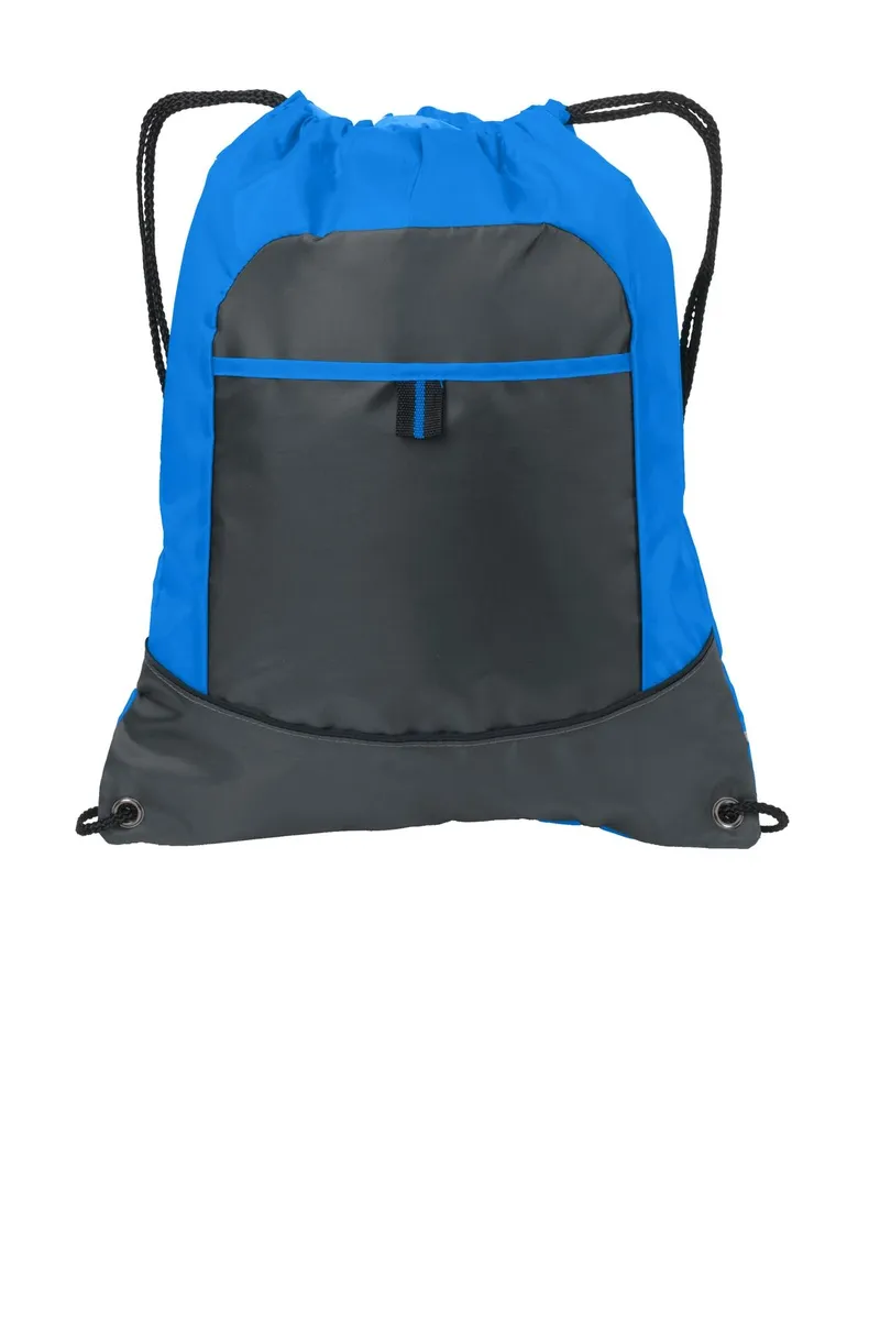 Port Authority® Pocket Cinch Pack. BG611 - additional view 4