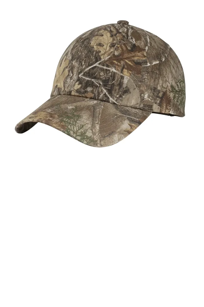Port Authority® Pro Camouflage Series Garment-Washed Cap.  C871 - additional view 1