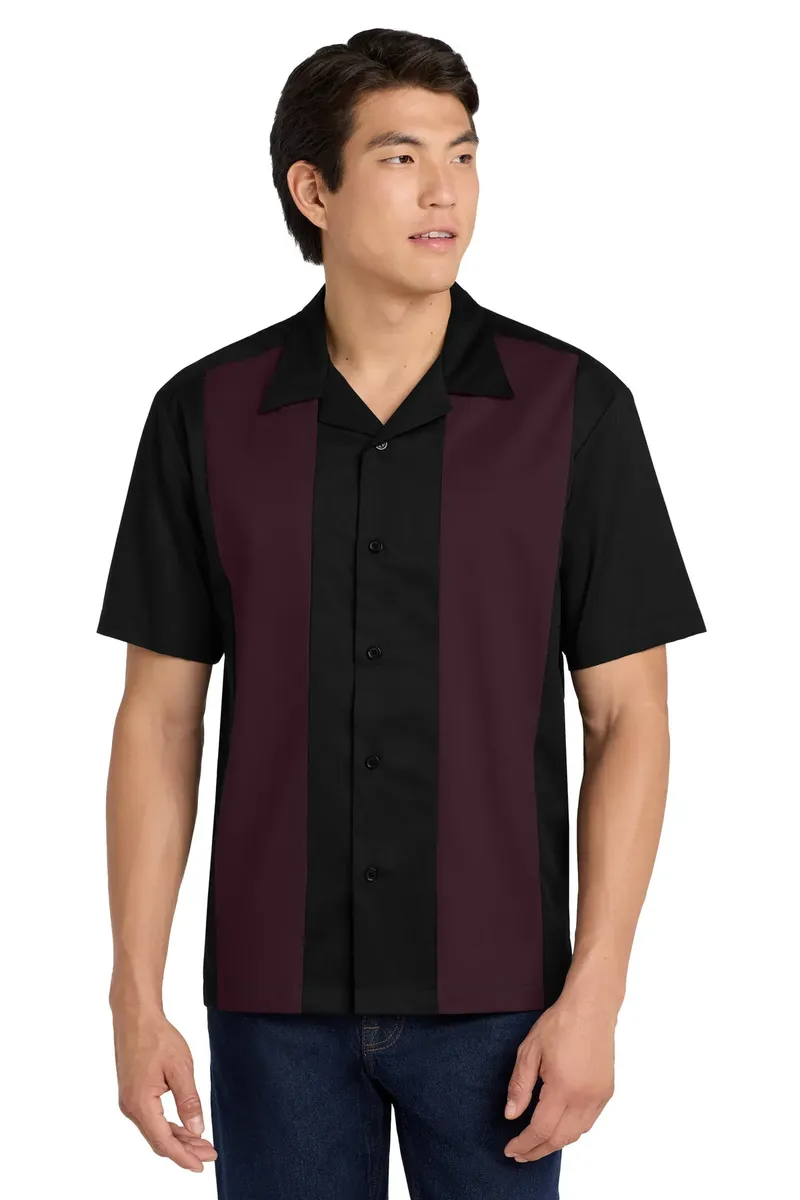 Port Authority® Retro Camp Shirt.  S300 - additional view 1