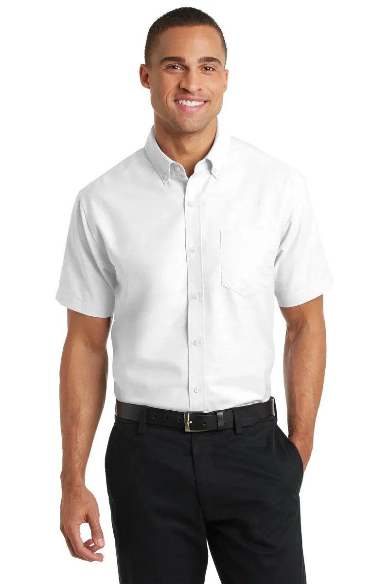 Port Authority® Short Sleeve SuperPro Oxford Shirt. S659 - additional view 3