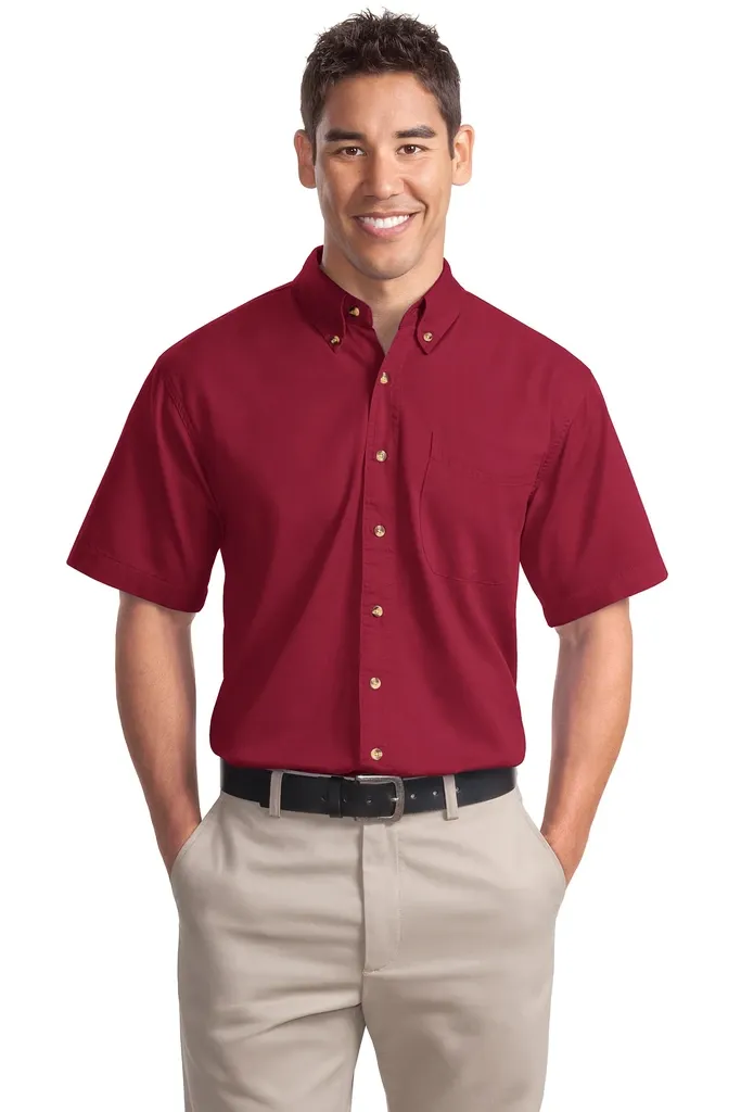 Port Authority® Short Sleeve Twill Shirt. S500T - additional view 4