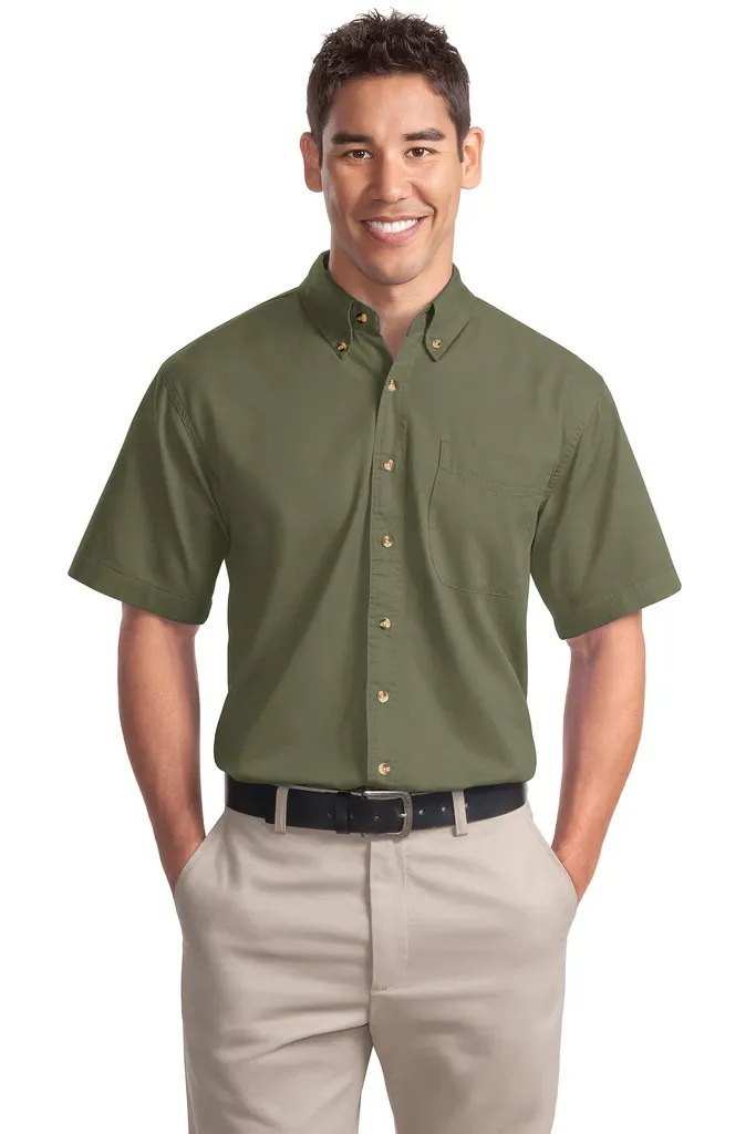 Port Authority® Short Sleeve Twill Shirt. S500T - additional view 6