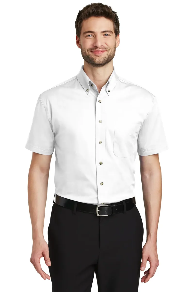 Port Authority® Short Sleeve Twill Shirt. S500T - additional view 3
