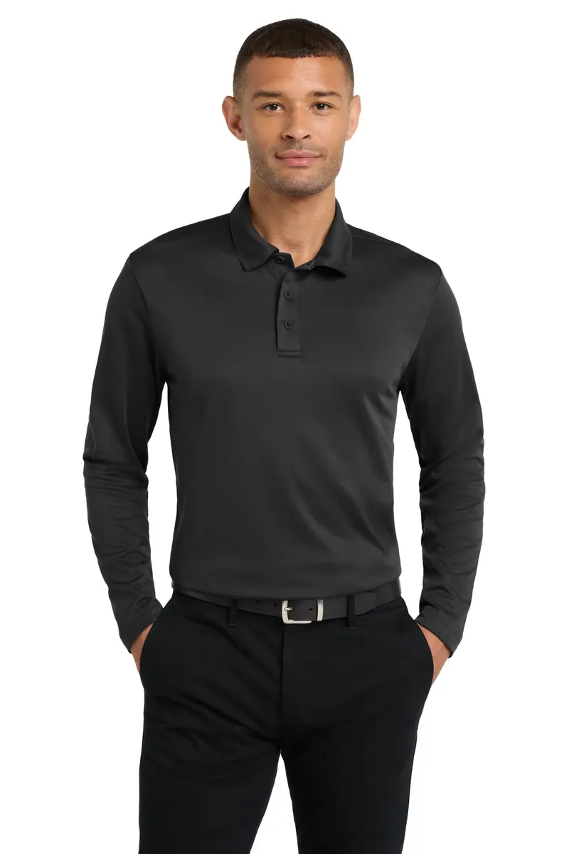 Port Authority® Silk Touch Performance Long Sleeve Polo. K540LS