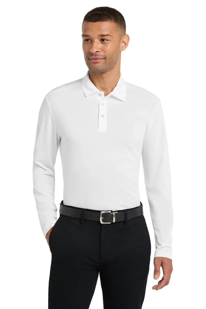 Port Authority® Silk Touch Performance Long Sleeve Polo. K540LS - additional view 4