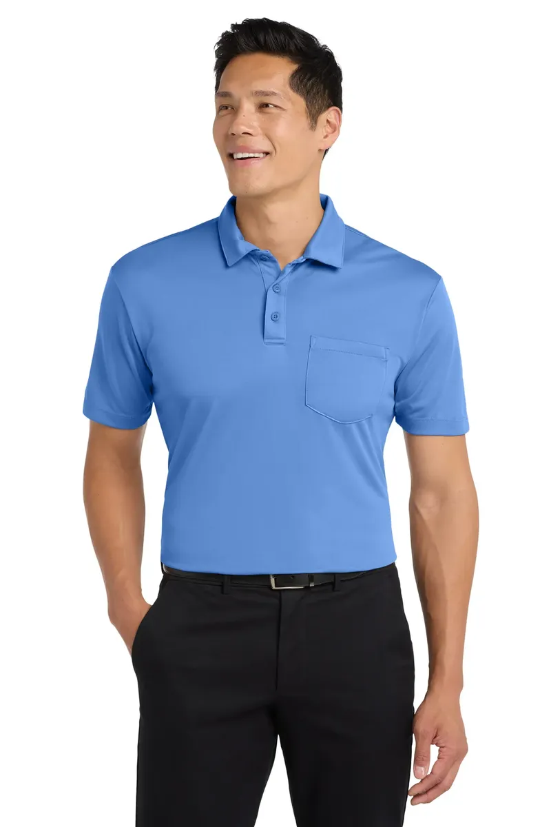 Port Authority® Silk Touch Performance Pocket Polo. K540P - additional view 2