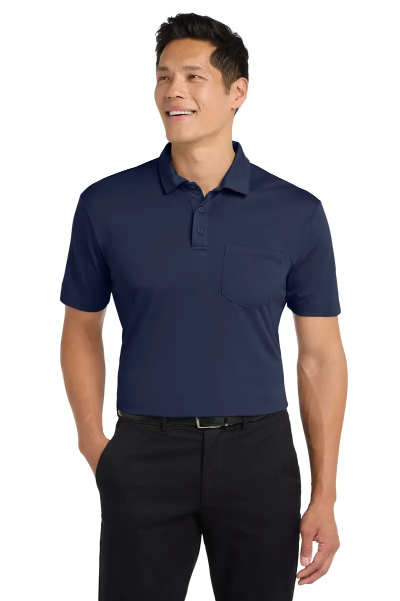 Port Authority® Silk Touch Performance Pocket Polo. K540P - additional view 3