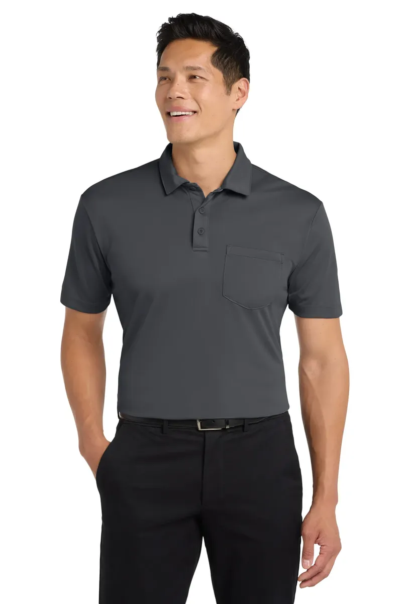 Port Authority® Silk Touch Performance Pocket Polo. K540P - additional view 5