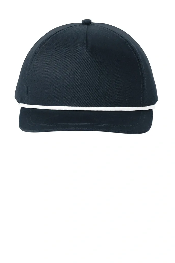Port Authority® Snapback Five-Panel Rope Cap C962 - additional view 2