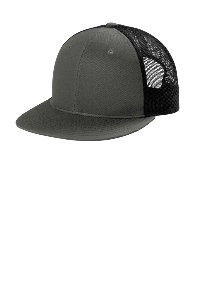 Port Authority® Snapback Flat Bill Trucker Cap C117 - additional view 2