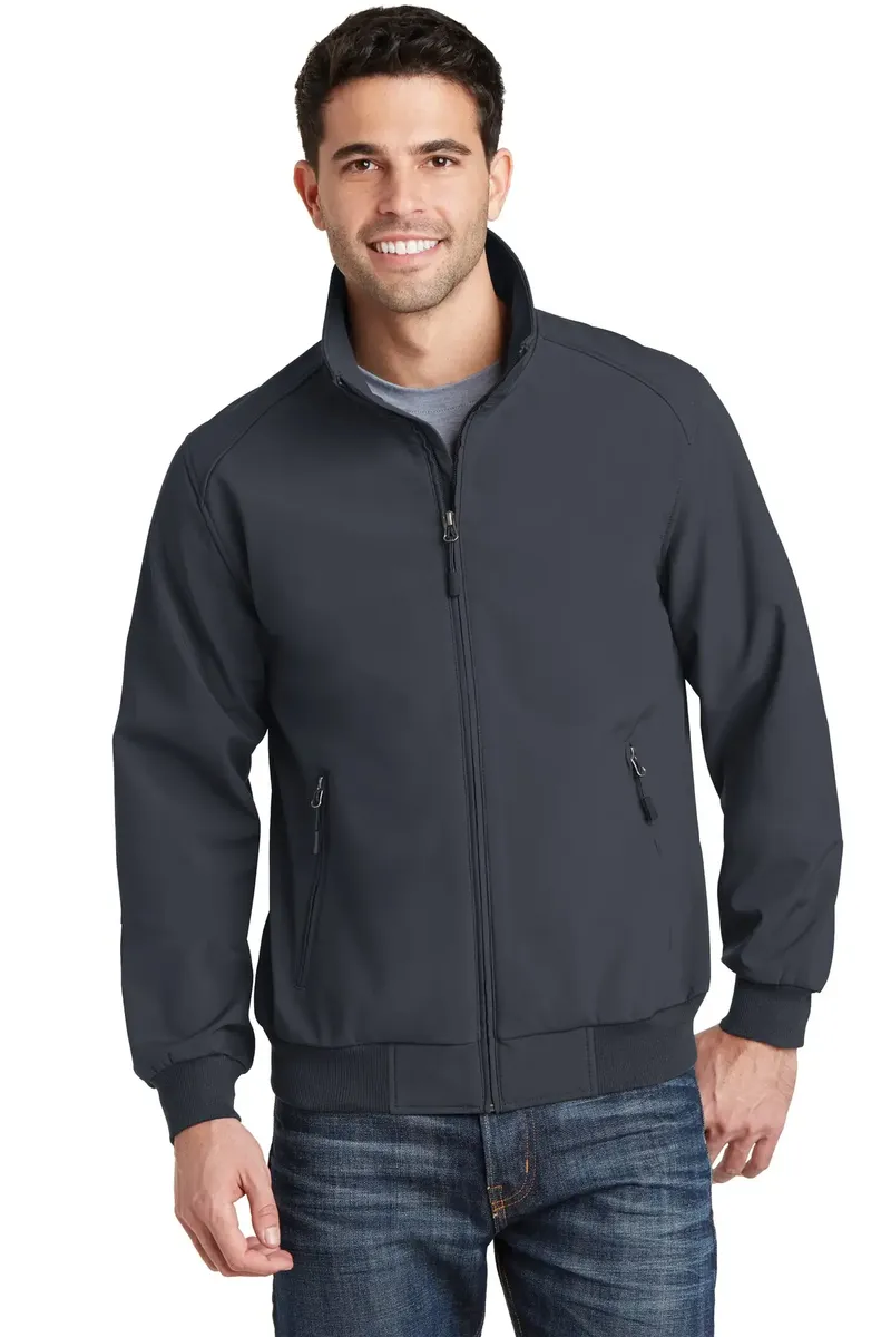 Port Authority® Soft Shell Bomber Jacket. J337 - additional view 1