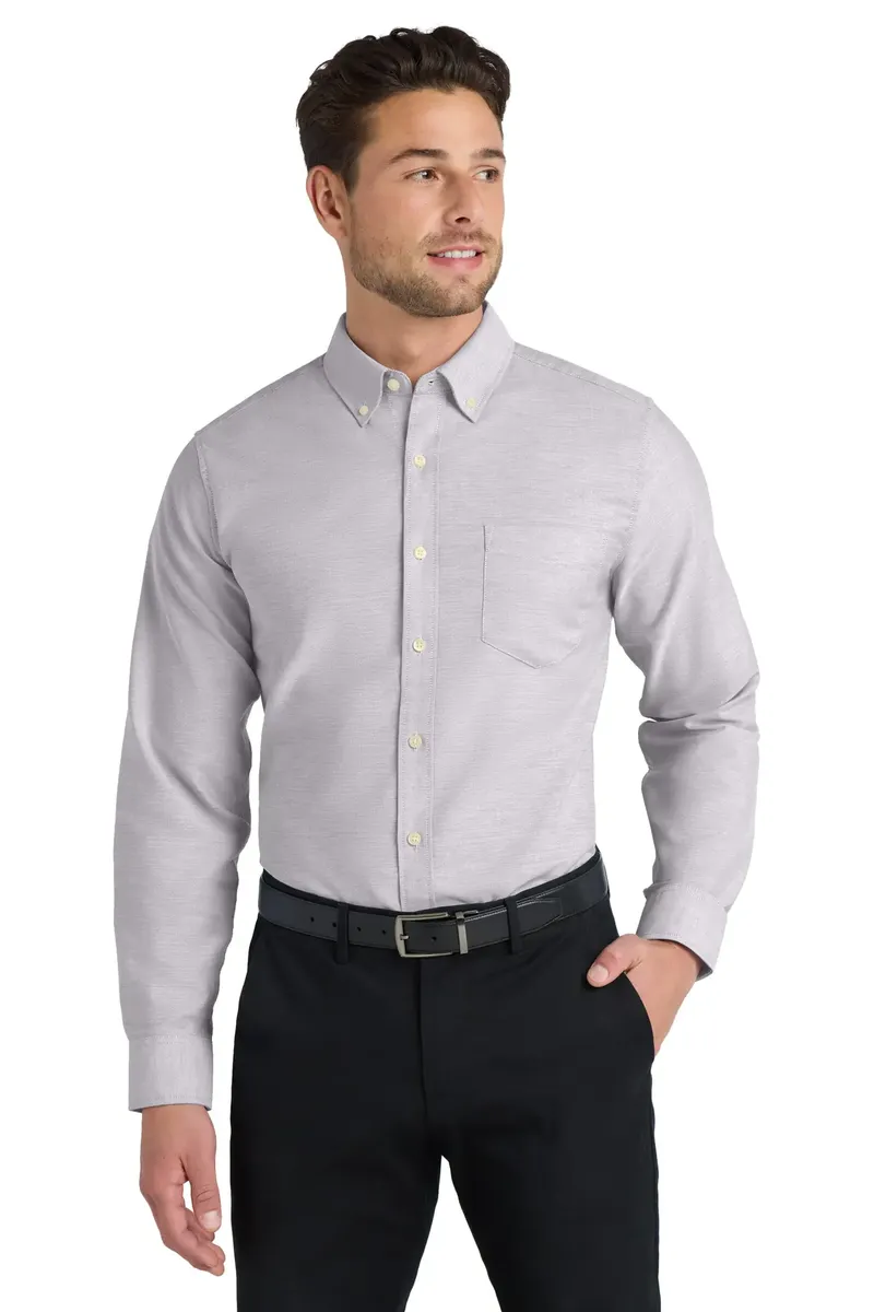 Port Authority® SuperPro Oxford Shirt. S658 - additional view 4