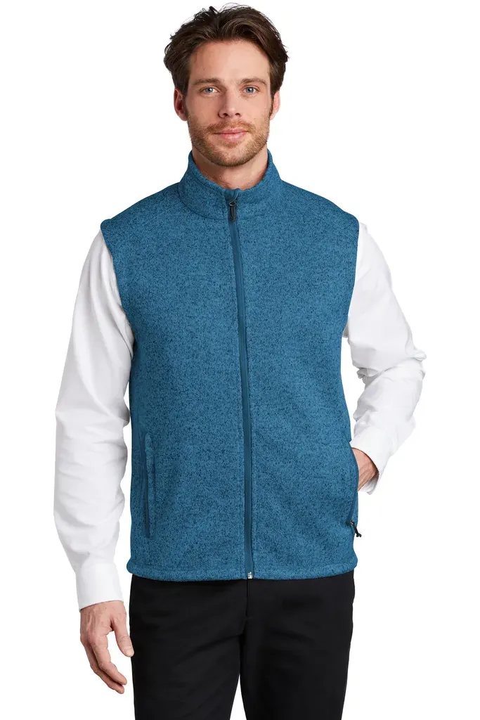 Port Authority ® Sweater Fleece Vest F236 - additional view 2