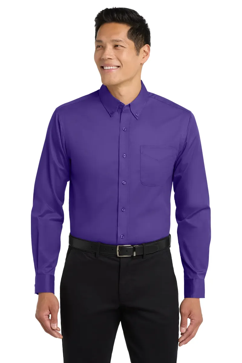 Port Authority® Tall Long Sleeve Easy Care Shirt.  TLS608 - additional view 13