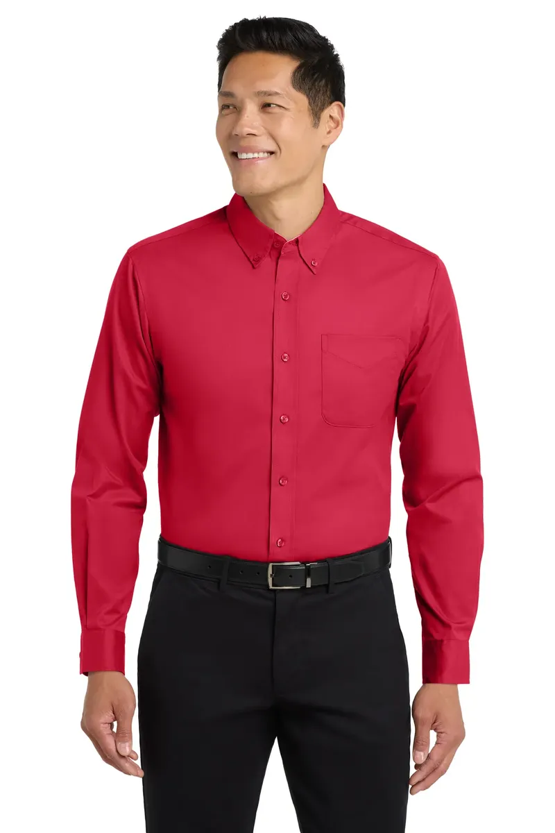 Port Authority® Tall Long Sleeve Easy Care Shirt.  TLS608 - additional view 5