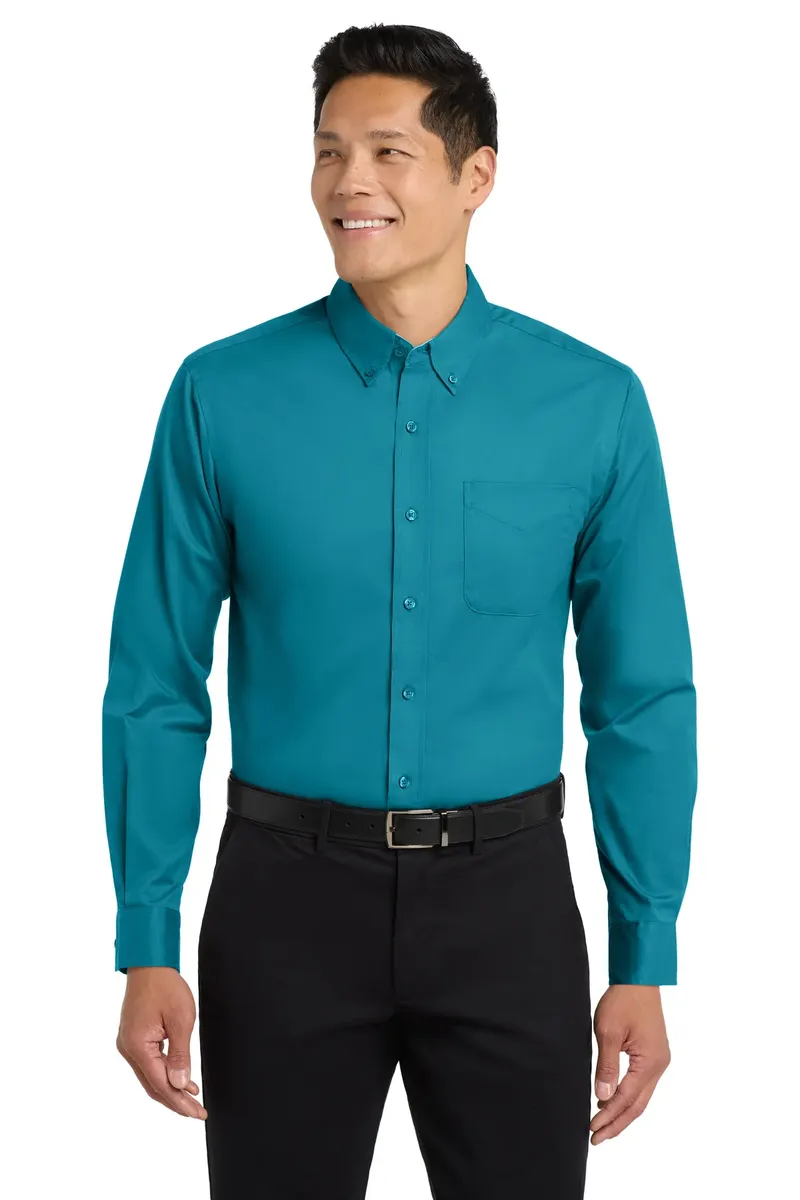 Port Authority® Tall Long Sleeve Easy Care Shirt.  TLS608 - additional view 4