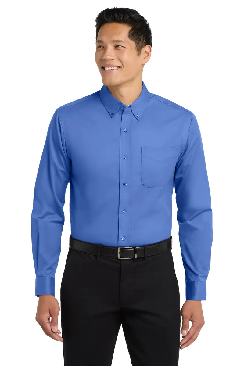 Port Authority® Tall Long Sleeve Easy Care Shirt.  TLS608 - additional view 8