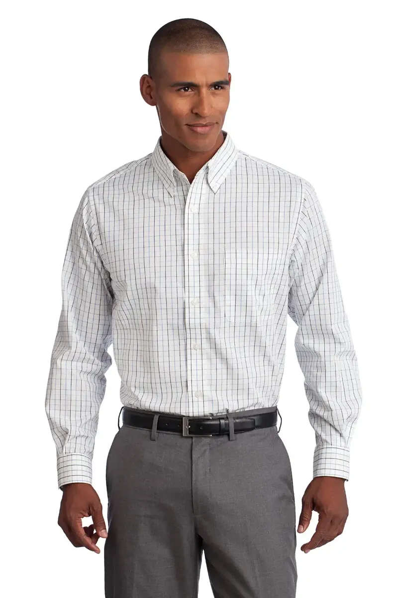 Port Authority® Tattersall Easy Care Shirt. S642 - additional view 1